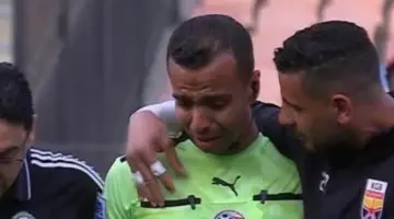 أبو ريدة يوجه بتوفير أفضل رعاية طبية لمصطفى الشهدي بعد إصابته بالرباط الصليبي